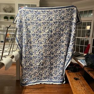 Roller rabbit Amanda blue quilt